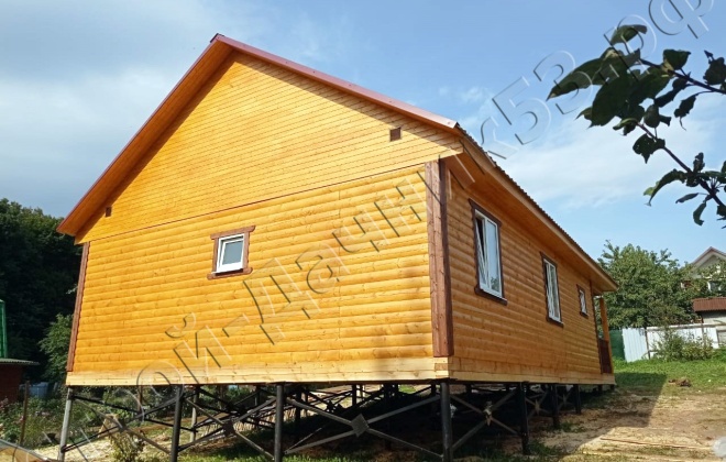 4 Брусовой дом ОД-25 12×7.5, 90 м², Московская область, Деревня Лиды (6)